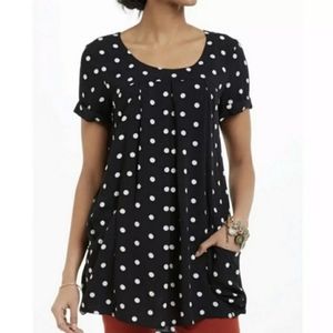 Holding Horses Anthropologie Polka-dot Tunic